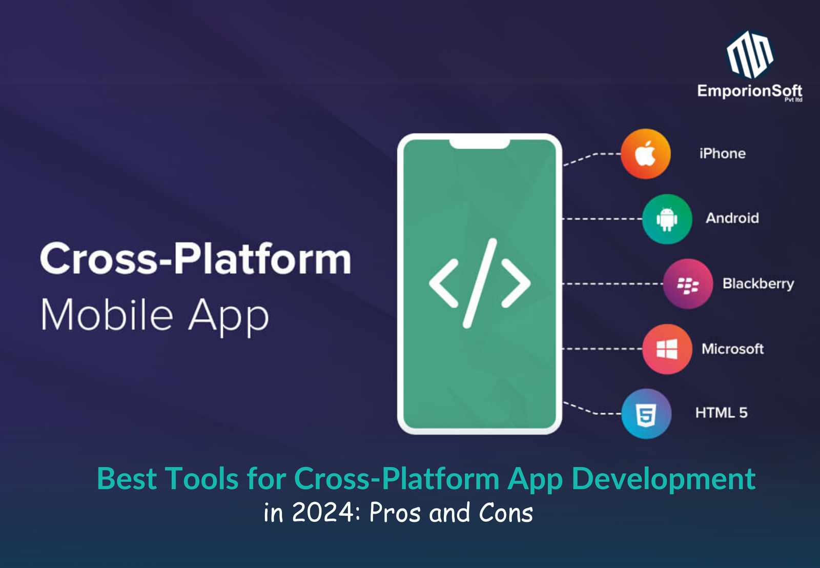 Explore the top cross-platform app development tools in 2024. Discover detailed pros and cons of Flutter, React Native, Xamarin, Ionic, and more to choose the best app framework for your business.